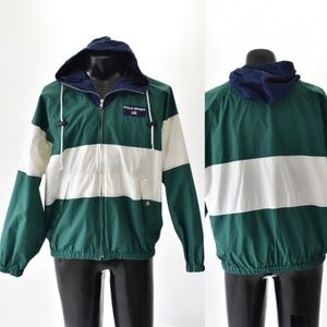 polo color block jacket